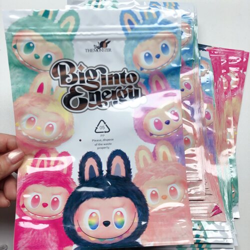 B79约15X20CM卡通袋子约100个diy手工材料配件满30包邮