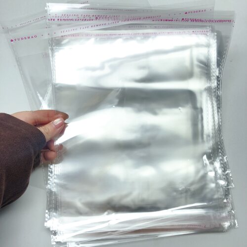 K24约22X27CM自粘袋半斤约80张diy手工材料配件满30包邮
