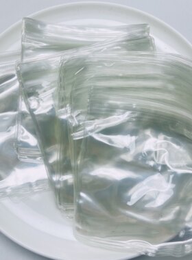 A60约13X13CM加厚自封袋约50只diy手工材料配件满30包邮