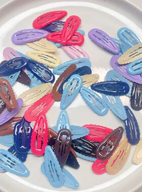 H14约4.8CM云朵滴油BB夹100克约60-65个diy手工材料配件满30包邮