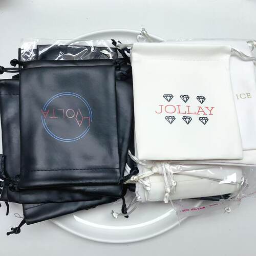 T42约10X12CM皮束口袋混发一斤约37个diy手工材料配件满30包邮