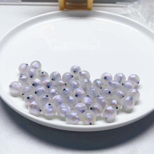 B37约1.5厘米明天优亮珠子100克45颗diy手工材料配件满30包邮
