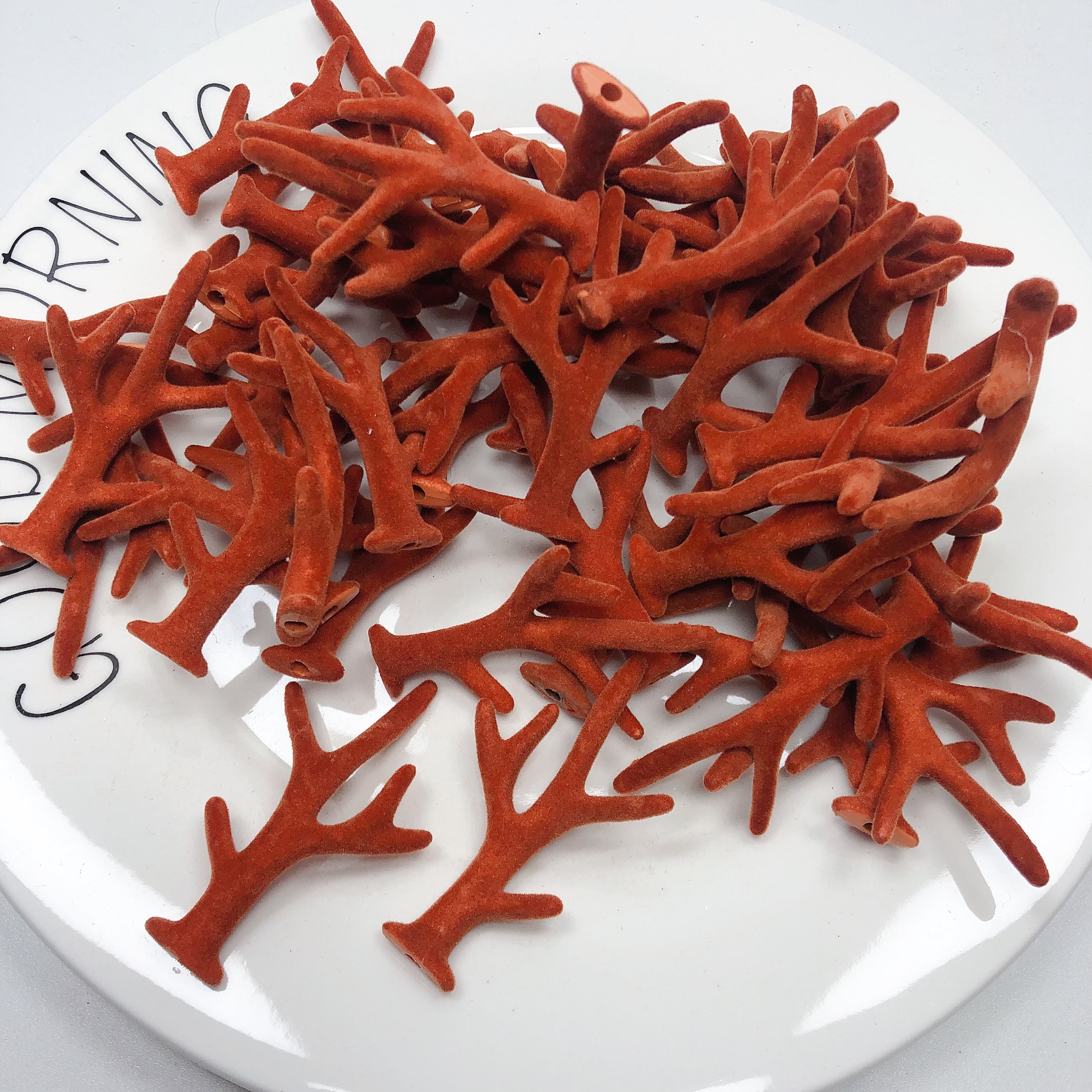 R27鹿角约48-50个 diy手工材料配件满30包邮