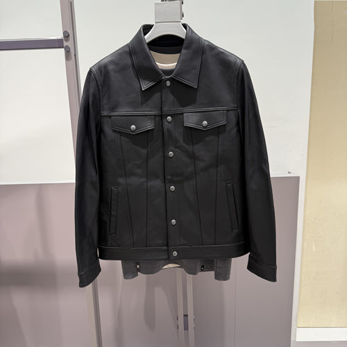 G家工装真皮皮衣外套G26X124009
