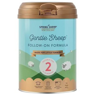 26年2月春绵SpringSheep春绵羊奶粉婴儿2段羊奶粉800g