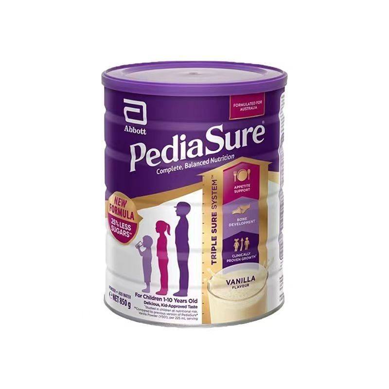 包邮包税26.2月效期澳洲雅培小安素儿童厌食挑食 香草味奶粉850g