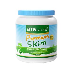 26.6月效期BTN蓝一号高蛋白脱脂奶粉成人低脂0蔗糖脱脂清仓1KG