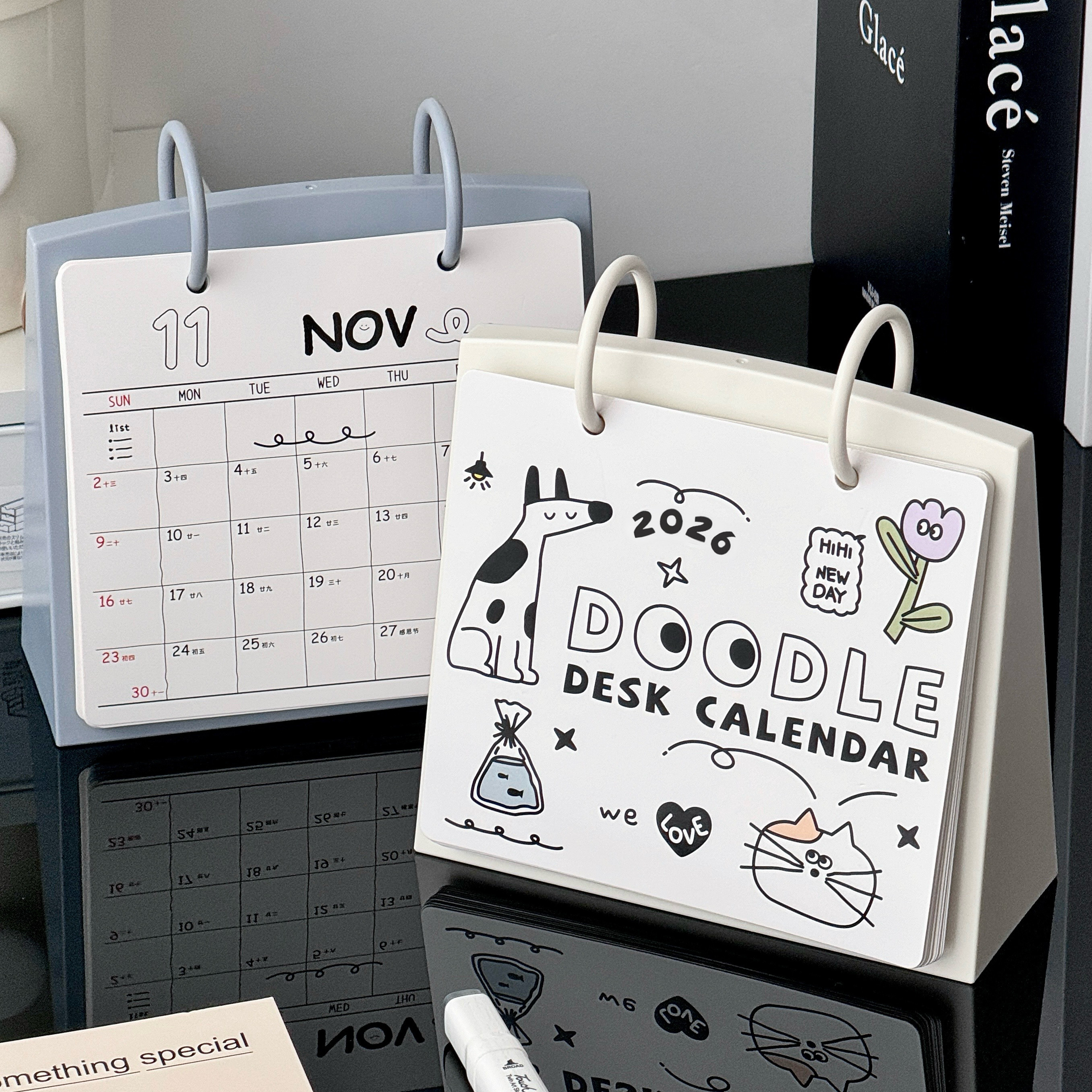 台历2026年新款日历自律计划本办公室工位马年月历学生中考倒计时