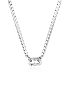 轻奢小众项链brosway钛钢