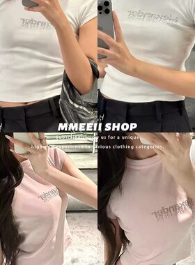 短袖T恤女修身显瘦夏季薄款上衣
