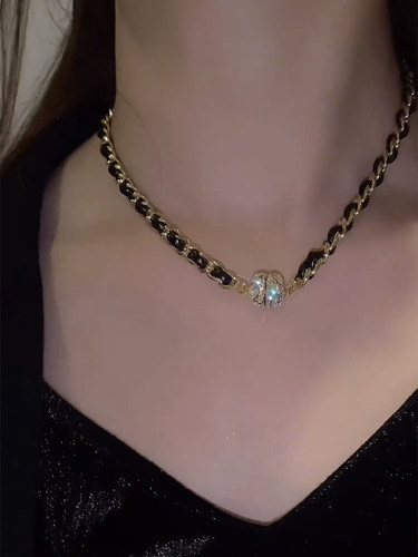 项链磁铁扣编制气质独特设计