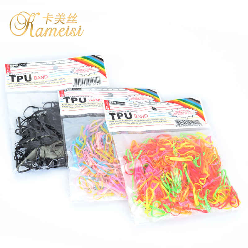 儿童不伤发一次性橡皮筋头饰