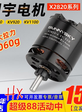 Sunnysky 朗宇 郎宇无刷电机马达 X2820 KV920 KV800 KV1100