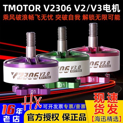 TMOTOR无刷电机V2306乘风V3.0