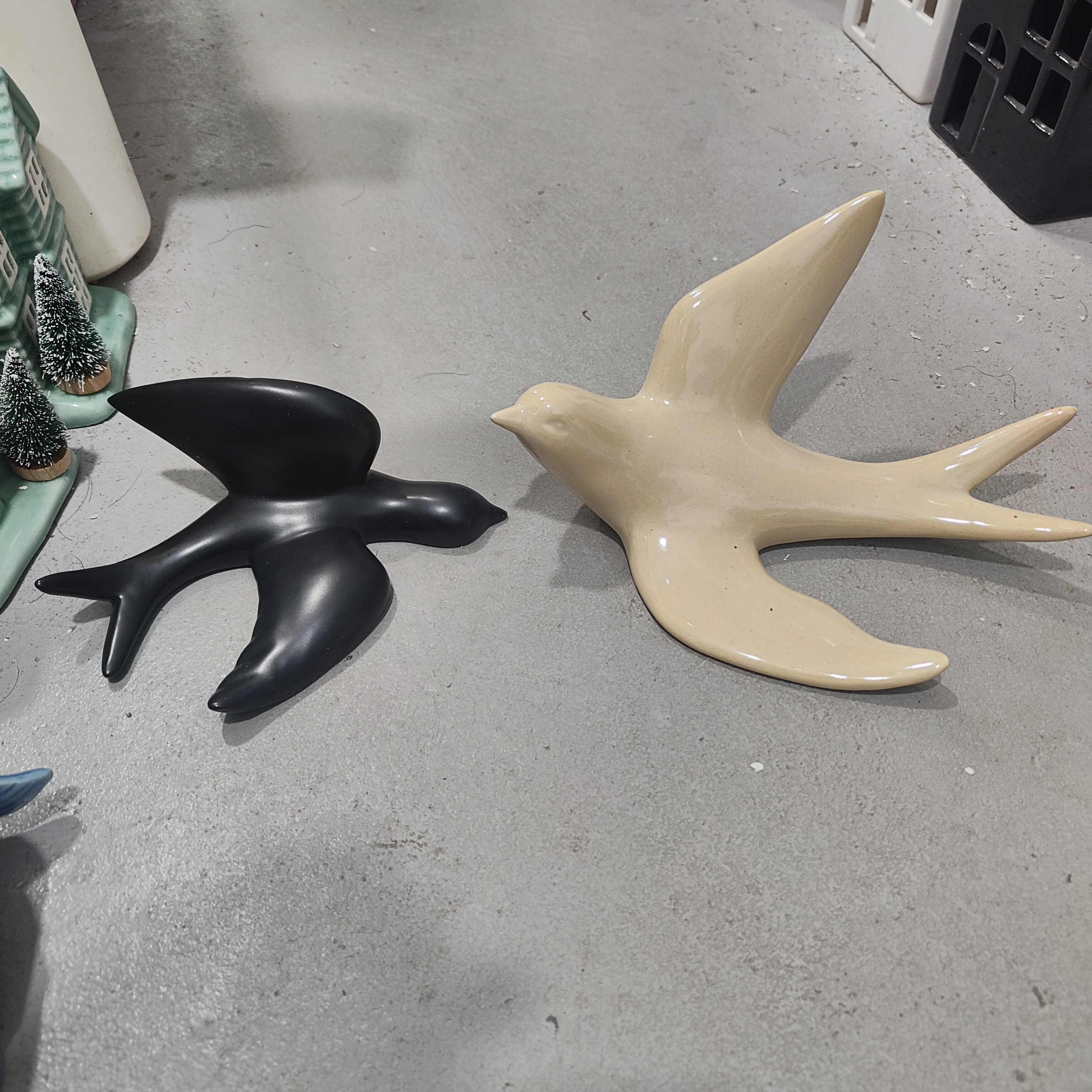 非偏远地区凑满19包邮部分瑕/燕子鸟摆件干裂