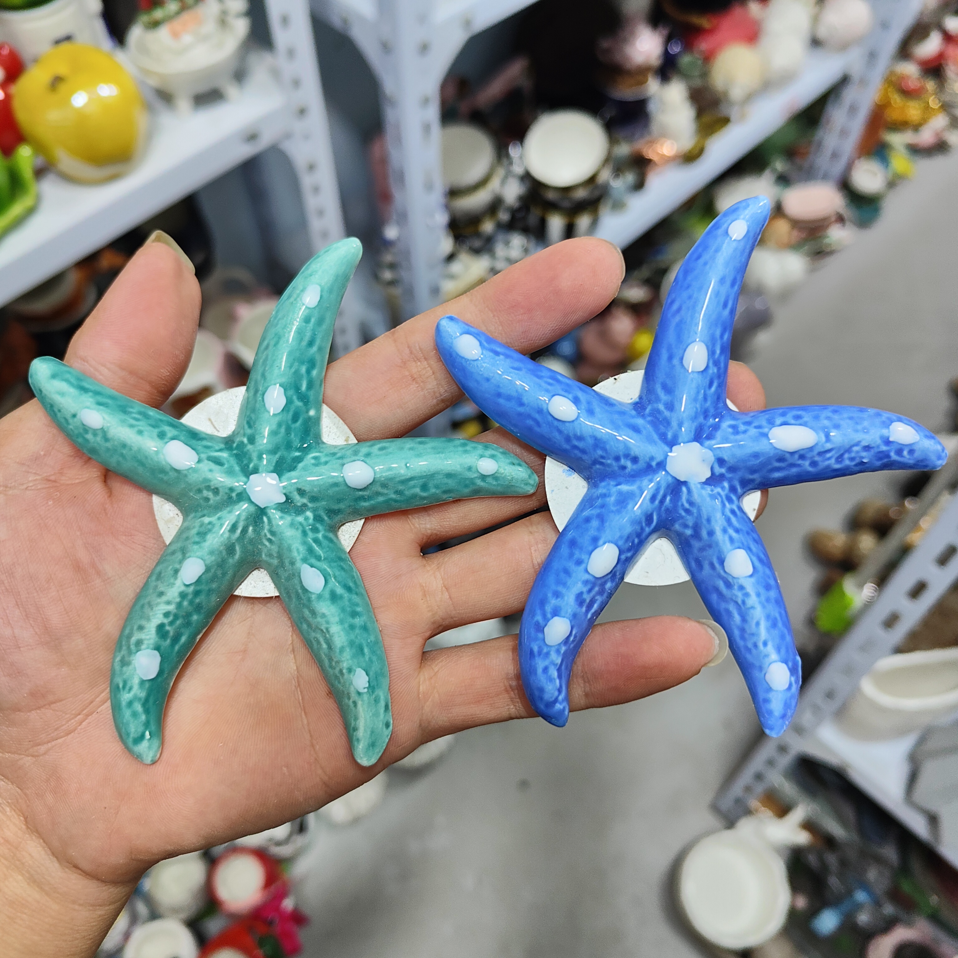 非偏远地区凑满19包邮部分瑕/星星海星摆件