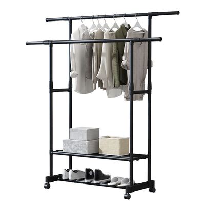 Clotheshorse floor folding clothes cabinet rod drying rack