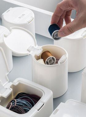 Drawer storage box cotton swab bud desktop sundries Q-tip