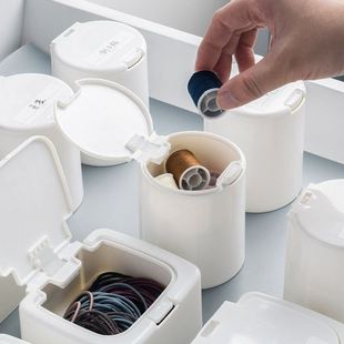 Drawer storage box cotton swab bud desktop sundries Q-tip