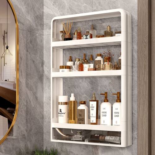 bathroom shelf toilet storage rack no punching shower racks