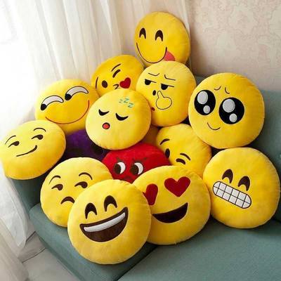 Pillow emoji pack pillow stuffed toy doll Smiley face cushio