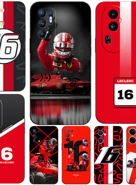 查尔斯·莱克勒克 硅胶软手机壳适用OPPOA72 5G RENO1413121110 9 8 7 6 5 PRO K PLUS + charles leclerc 16