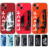 pro CAR运动跑赛车手机壳套适用于苹果17 plus 液态硅胶壳JDM 3代 SE2 max7
