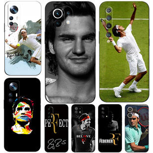 硅胶软手机壳适用小米17 15 14 13T 10 10S 11 12 12X 12S 13 PRO 罗杰·费德勒 Roger Federer