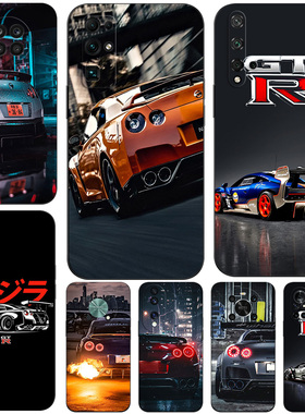 硅胶软手机壳适用荣耀50 60 70 80 90 X50 X40 X10 X20 X30 30Pro+ 20 20S畅玩40Plus GTR赛车跑车神车