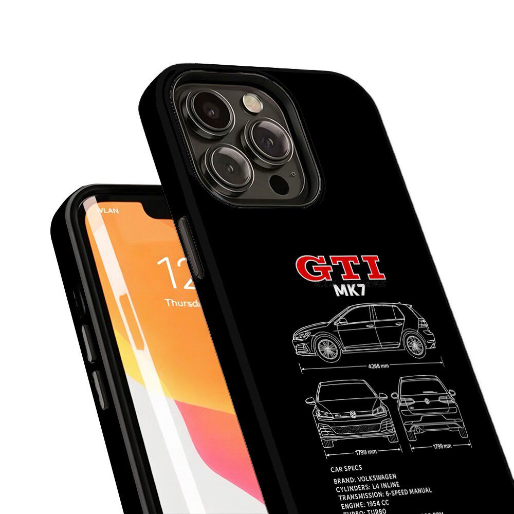 菲林手机壳适用苹果17iPhone16Pro15Max13Pro12XS14XR11X GTI MK7 大众