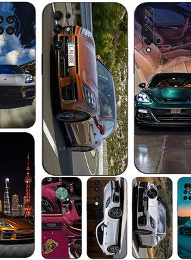 磨砂软手机壳适用荣耀400 200 100 50 60 70 80GT 90 X70X60X40X20X30Pro+2020S畅玩40Plus 帕纳梅拉赛车跑