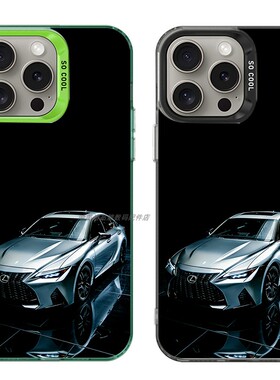 大孔硬壳手机壳适用苹果iPhone17Pro16Max13Pro15XS14XR8X7plus12SE11 雷克萨斯汽车图案13