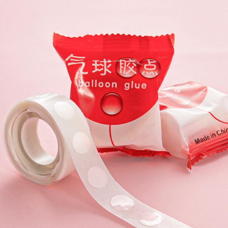 无恒圆点双面胶片透明胶带纳米气球点点胶儿童手工手账素材贴纸