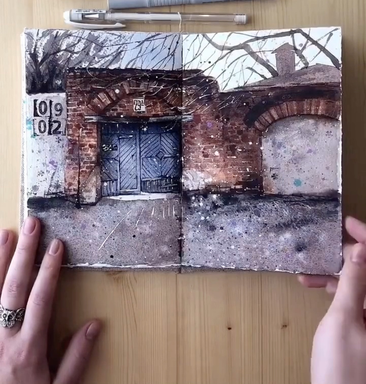 手工水彩本 价格 怎么样 图片