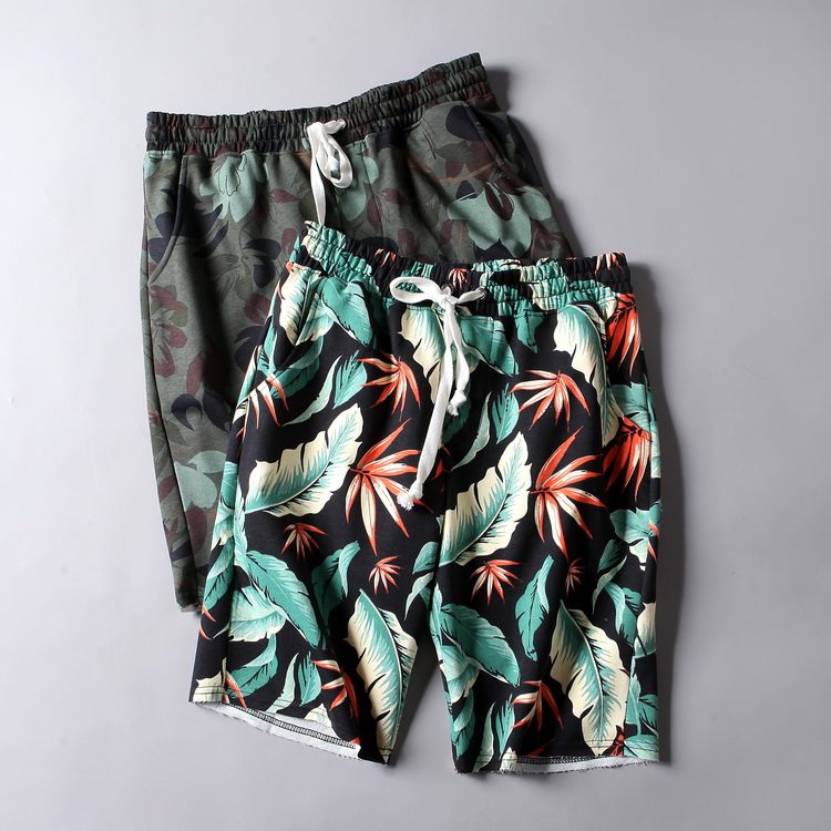 Q90428日系简约 精致毛圈！ 夏季运动宽松休闲五分裤沙滩裤中裤潮|ruв категории Мужская одежда, брюки - от Buy2taobao.com для оказания профессиональной услуги покупки агента Taobao