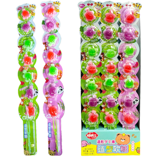 网红小乌龟软糖超长棒棒糖儿童趣味稀奇古怪零食小吃超市零售批发