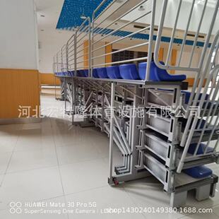 活动看台 移动伸缩折叠座椅看台厂家 体育场馆移动看台 尺寸制作
