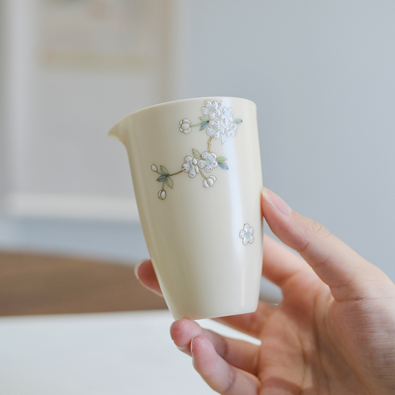 宋遇梨花公道杯高档小号