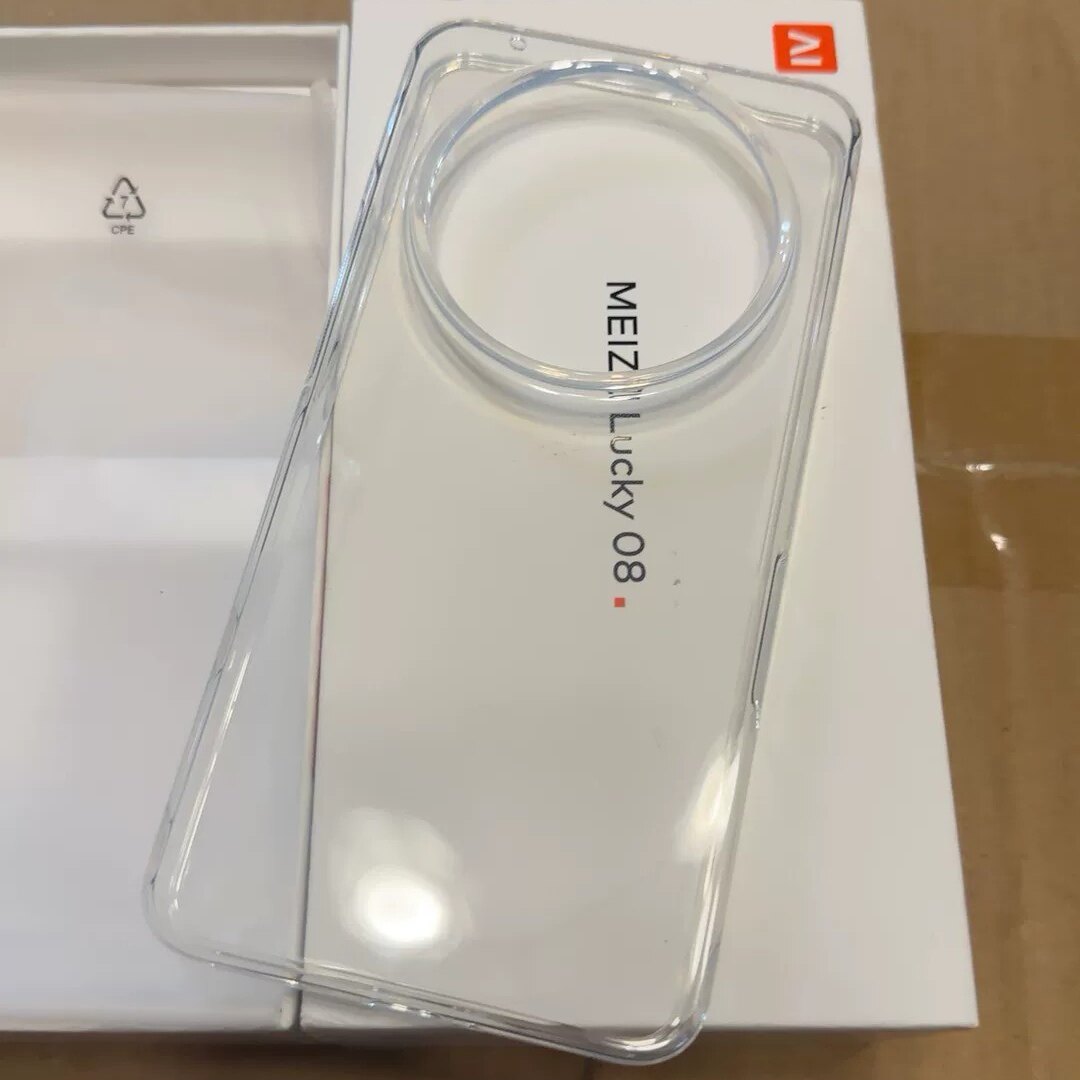 适用于魅族lucky08原装手机壳原配正品透明保护壳拆机自带全包防摔软壳包邮