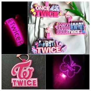 TWICE应援棒演唱会粉丝应援道具发光手环背包挂件周边礼物可定制