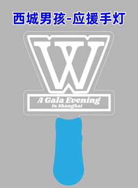 2026西城男孩WESTLIFE上海广州演唱会应援荧光棒灯牌定制手灯头箍