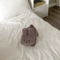 Маленький черный кролик 30 см