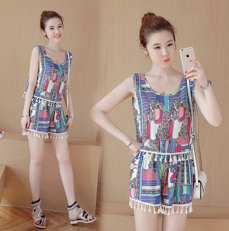 summer pajamas Cotton silk Sleeveless suit shorts lovely Artificial cotton TSUMUGI Sleeveless vest Exorcism Home Furnishingsin the Women's clothing/Boutique , Pants , Casual pants  category - from Buy2taobao.com to provide professional Taobao agent buy service