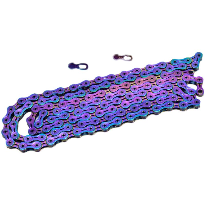 SUMC FULL SKELETON CHAIN 9S10S 11S12 SPEED COLORFUL MOUNTAIN ROAD BIKE CYCLING RACING CHAIN