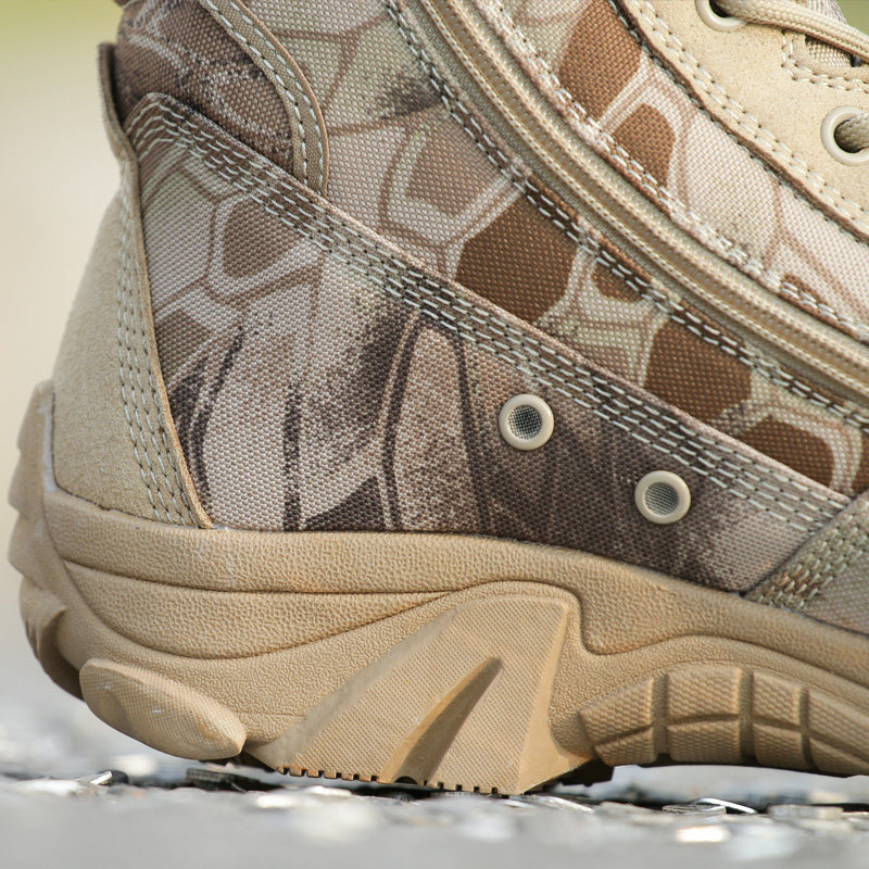 Bottes militaires pour homme - porter - Ref 1396956 Image 5