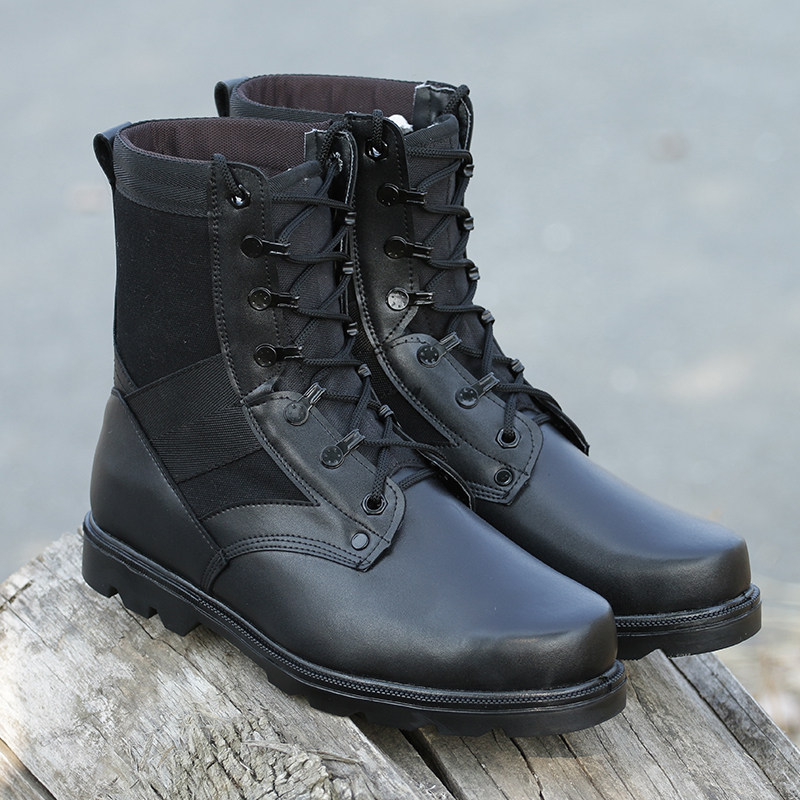 Boots militaires pour homme - porter - Ref 1398093 Image 3