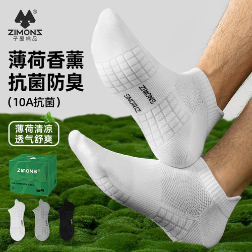 【10A级抗菌防臭】子墨纯棉短袜