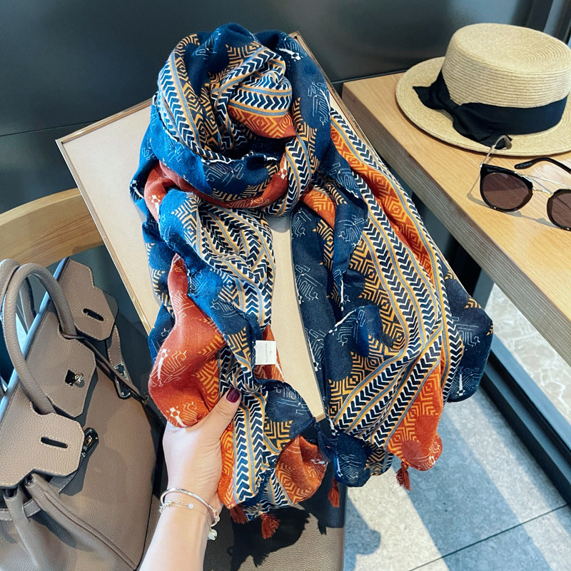 沙漠民族风旅游度假外搭沙滩巾夏季长款披肩茶卡盐湖旅拍防晒面纱,服饰配件/皮带/帽子/围巾,围巾/丝巾/披肩,淘宝优惠券,粉丝福利购,淘宝优惠卷