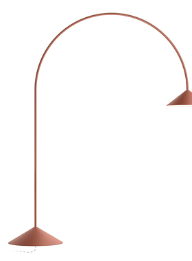 外销意大利Arco 钓鱼灯弧形双锥形落地灯客厅餐厅书房现代简约灯