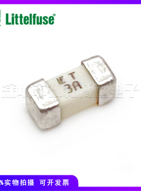 0454003.MR 进口力特1808一次性保险丝125V LF T3A慢熔断贴片6125